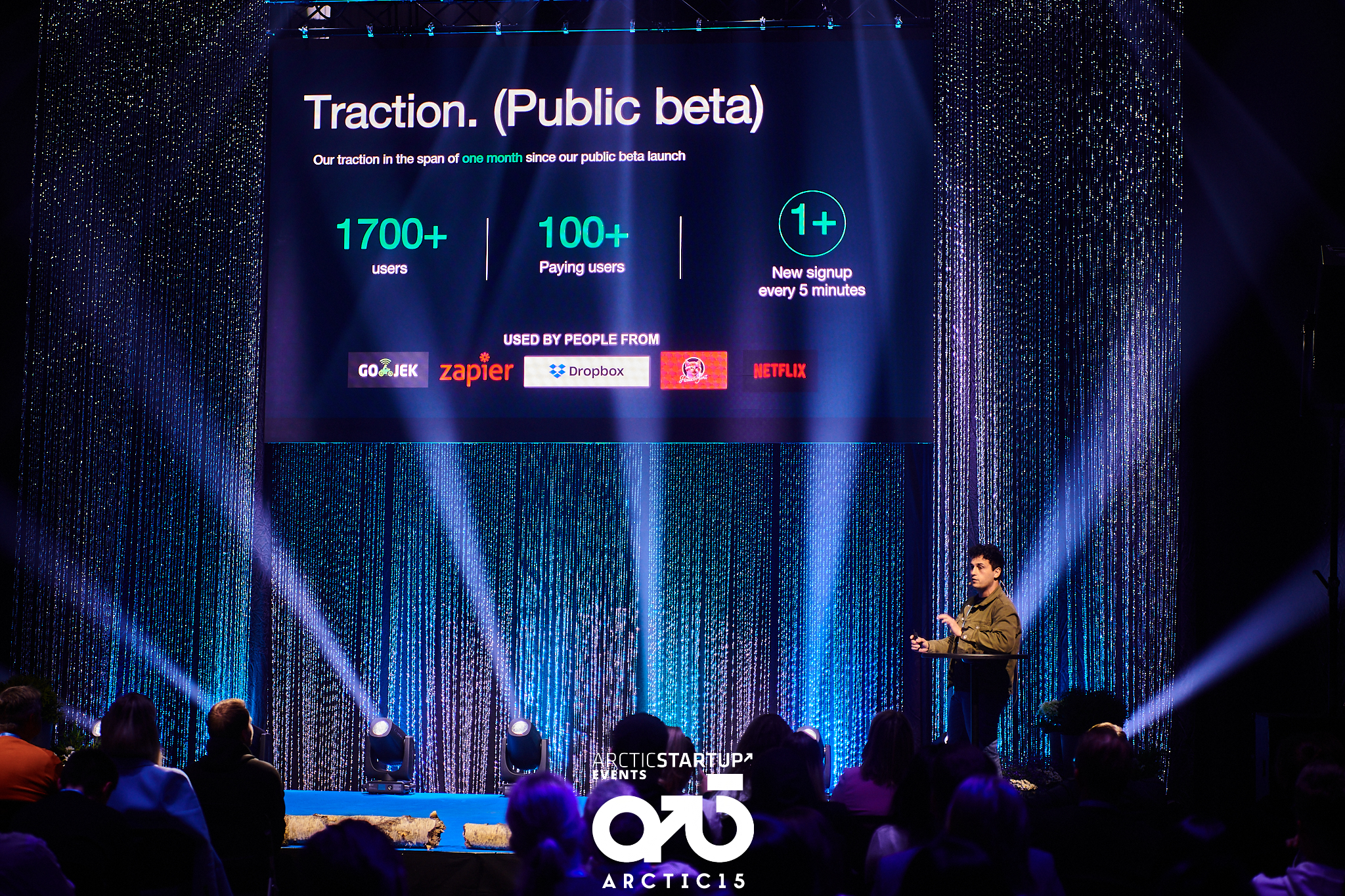 Klu, Arctic15 Pitching Competition